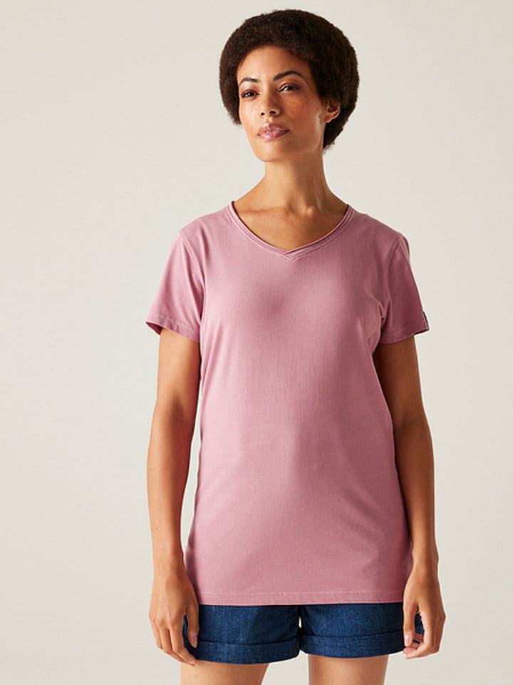 Regatta Koszulka "Elkie" w kolorze jasnoróżowym rozmiar: 38