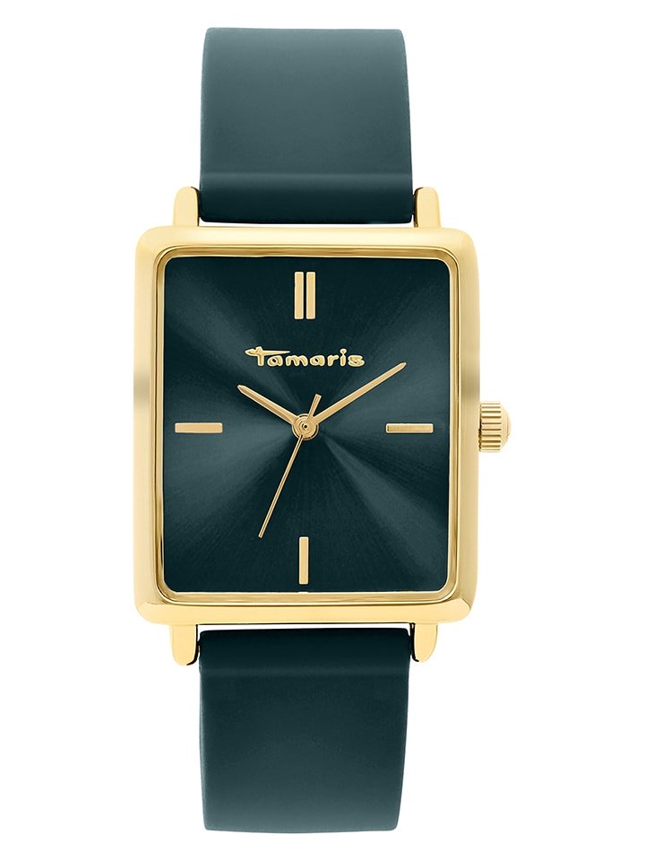 Tamaris Zegarek kwarcowy w kolorze złoto-morskim rozmiar: onesize