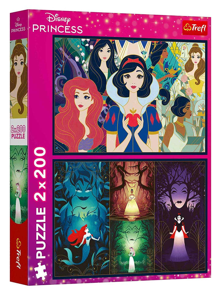 Trefl 400-częściowe puzzle "Disney Princess" - 7+ rozmiar: onesize