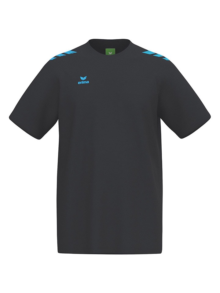 erima Koszulka sportowa "3 Wings" w kolorze czarnym rozmiar: 128
