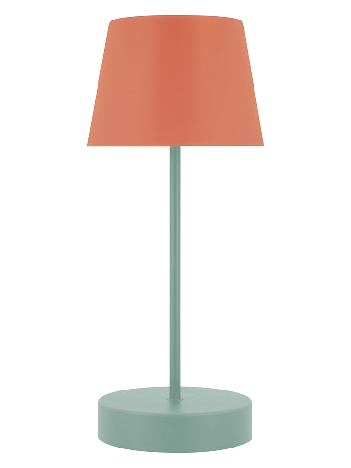 Remember Lampa stołowa LED w kolorze pomarańczowo-miętowym - wys. 33,5 x Ø 14,5 cm rozmiar: onesize