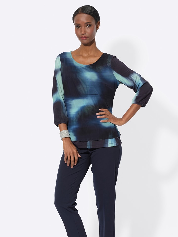 WITT WEIDEN Bluzka w kolorze granatowym rozmiar: 44