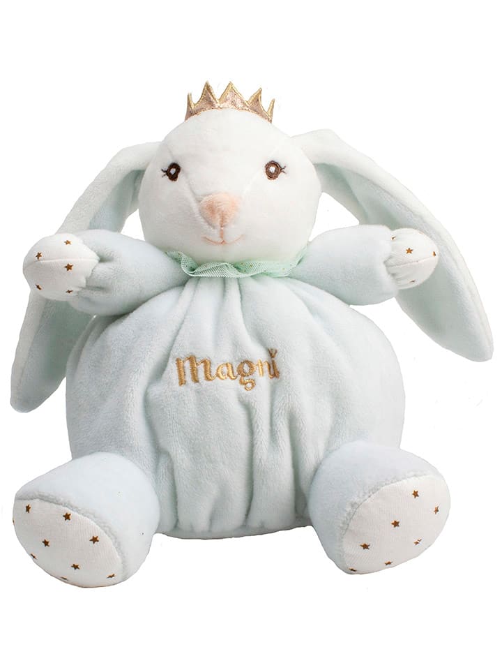 Magni Maskotka "Bunny" w kolorze białym - 0+ rozmiar: onesize