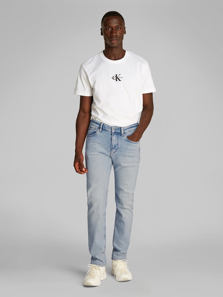 CALVIN KLEIN JEANS Dżinsy - Slim fit - w kolorze błękitnym rozmiar: W30/L34