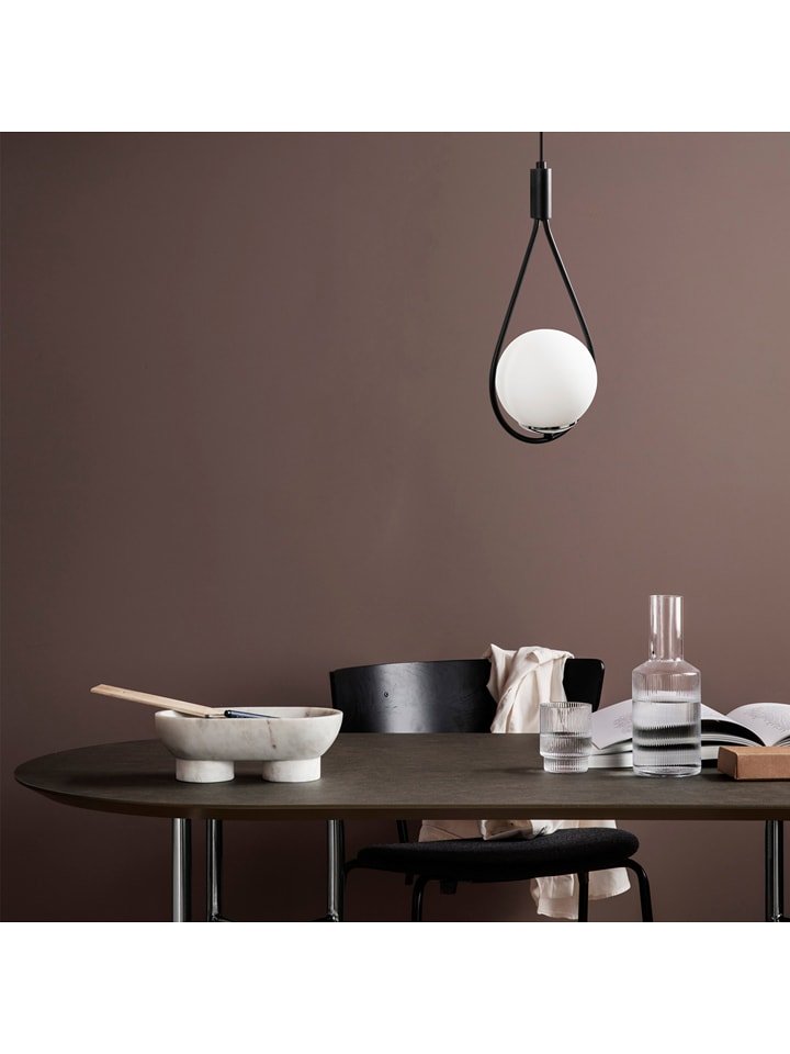 Opviq Lampa wisząca "Mudoni" w kolorze czarnym - Ø 20 cm rozmiar: onesize