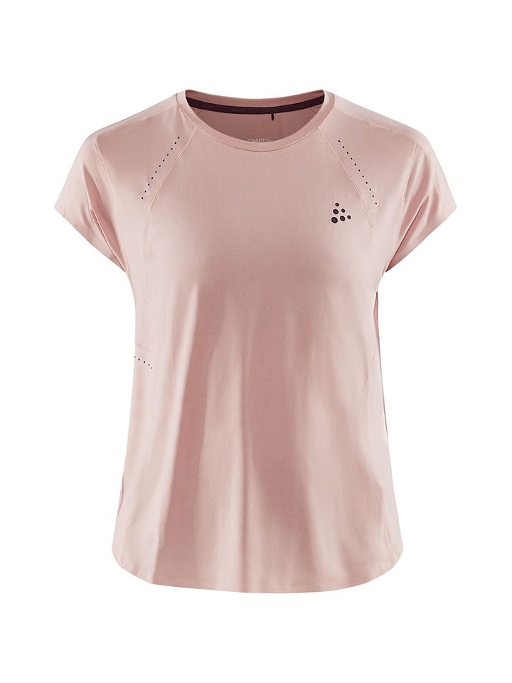 Craft Koszulka sportowa "Pro Charge" w kolorze jasnoróżowym rozmiar: M