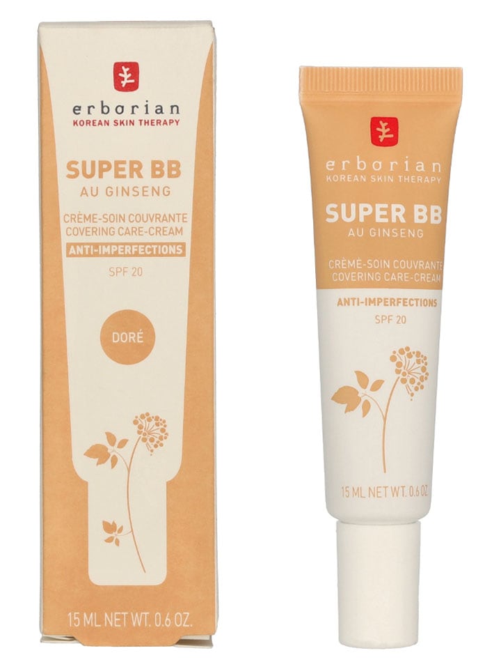 erborian Krem BB "Super BB Covering Care-Cream - Dore" - SPF 20 - 15 ml rozmiar: onesize