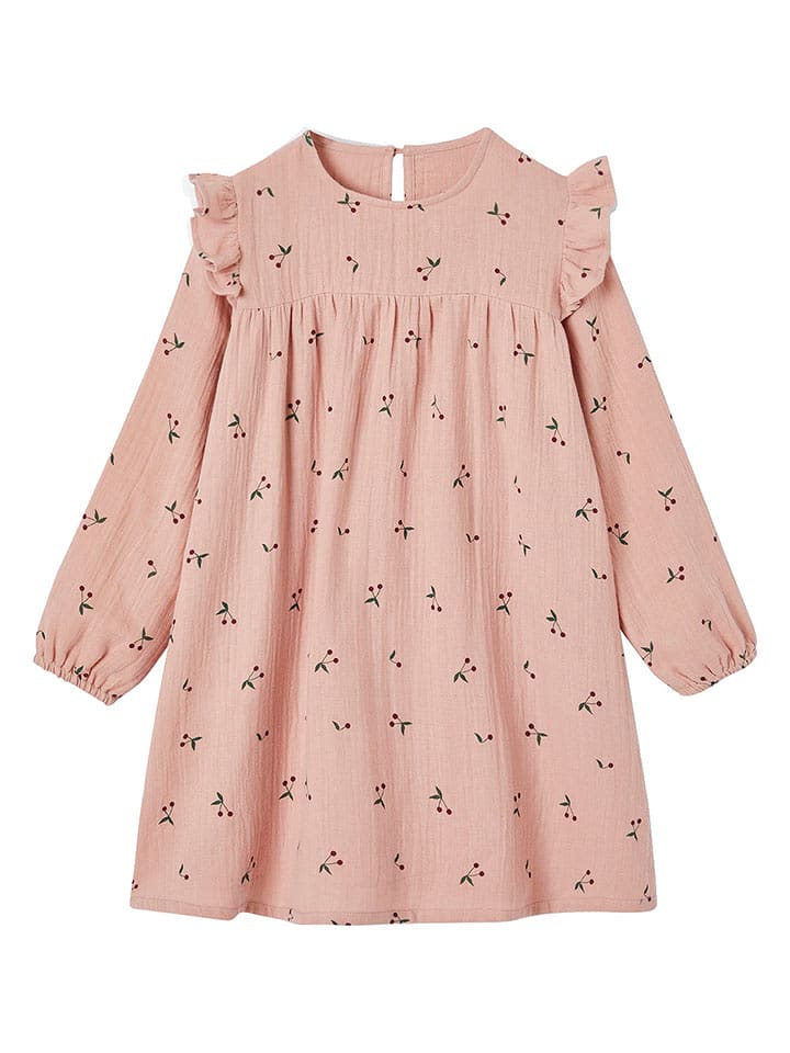 vertbaudet Sukienka w kolorze jasnoróżowym rozmiar: 152