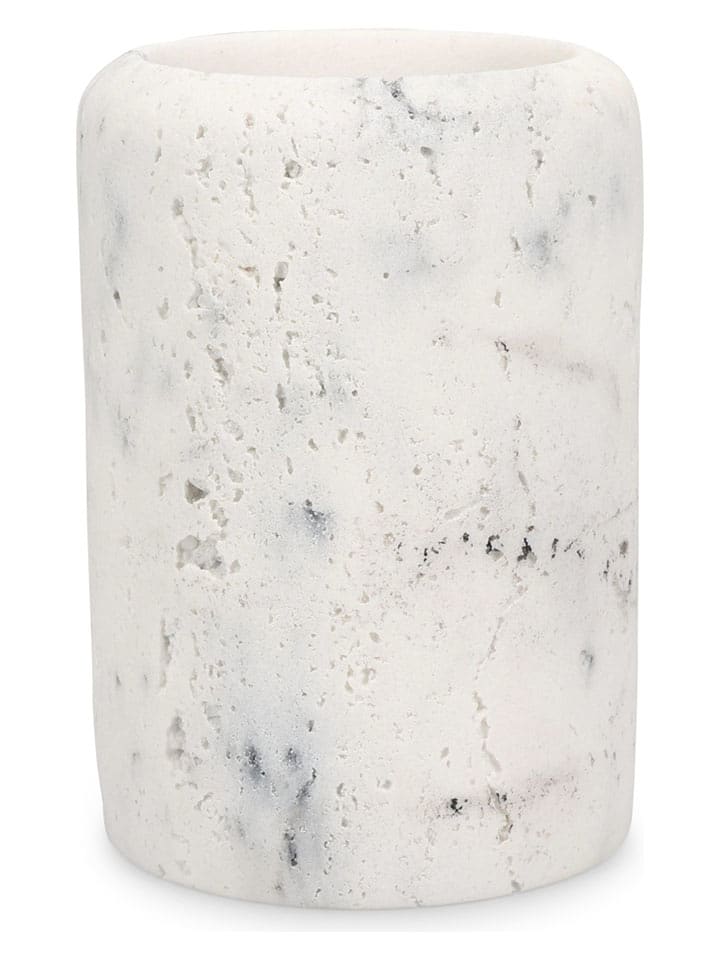 Salt and Pepper Kubek łazienkowy w kolorze białym - wys. 10,5 x Ø 7 cm rozmiar: onesize