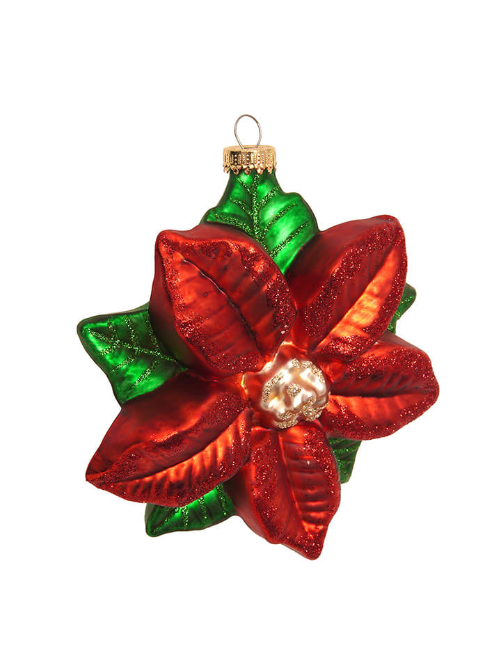 Krebs Glas Lauscha Ozdoba choinkowa w kolorze czerwono-zielonym rozmiar: onesize