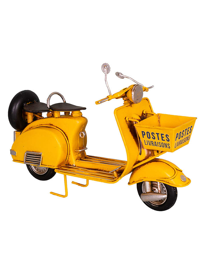 Anticline Figurka dekoracyjna w kolorze żółto-czarnym - wys. 18 cm rozmiar: onesize