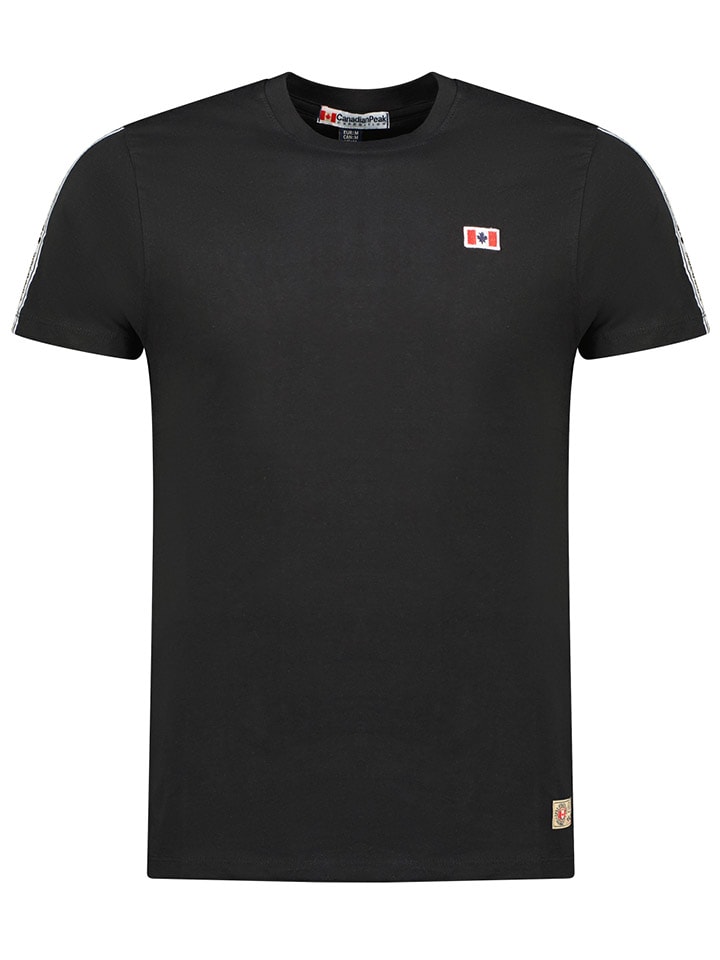 Canadian Peak Koszulka "Javengeak" w kolorze czarnym rozmiar: S