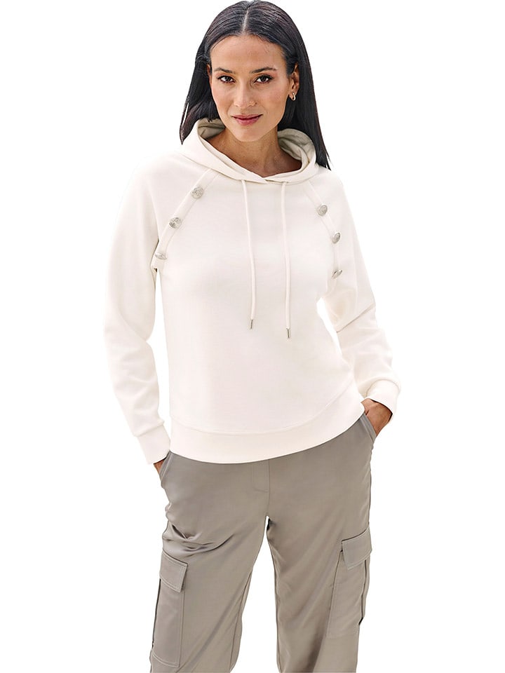 Heine Bluza w kolorze kremowym rozmiar: 48