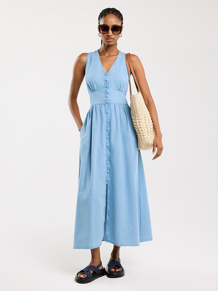 BIG STAR Sukienka w kolorze błękitnym rozmiar: S