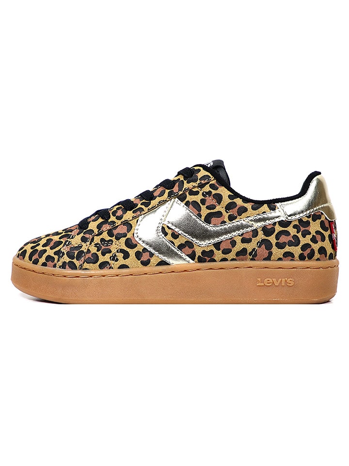 Levi´s Sneakersy "Swift" w kolorze beżowo-brązowo-złotym rozmiar: 32