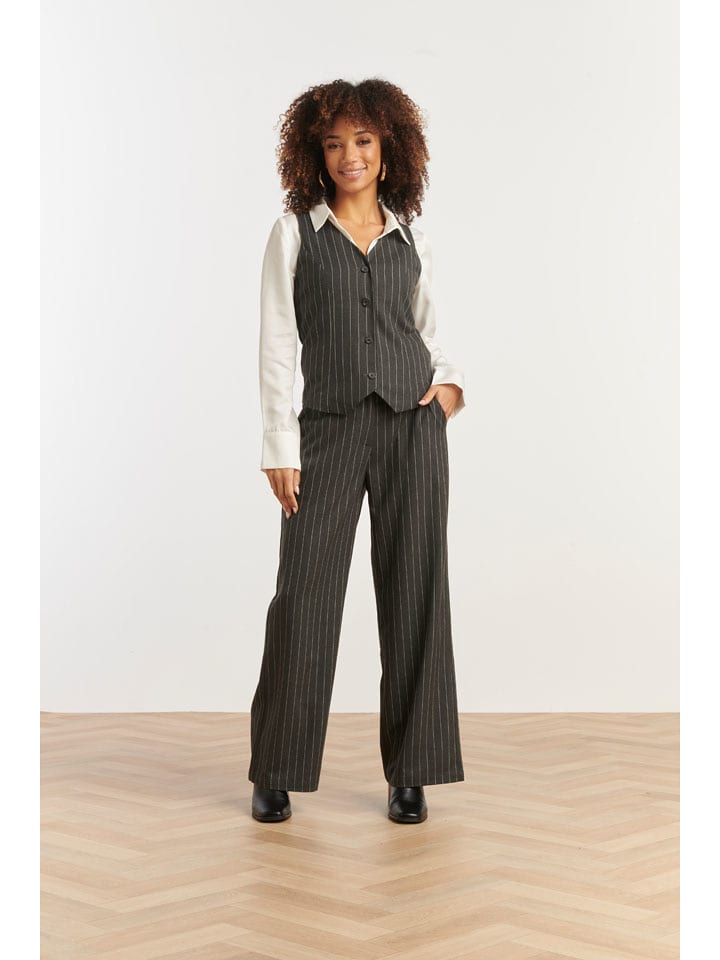 Smashed Lemon Kamizelka w kolorze antracytowym rozmiar: 3XL