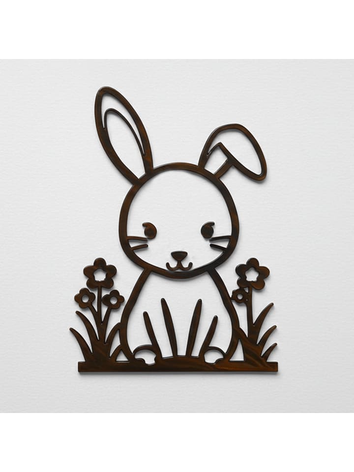 Woody Kids Dekoracja ścienna w kolorze czarnym - 33 x 28 cm rozmiar: onesize