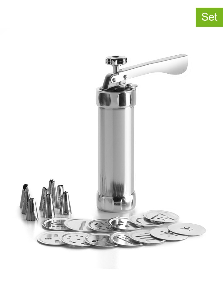 Ibili 22-częściowy zestaw w kolorze srebrnym rozmiar: onesize