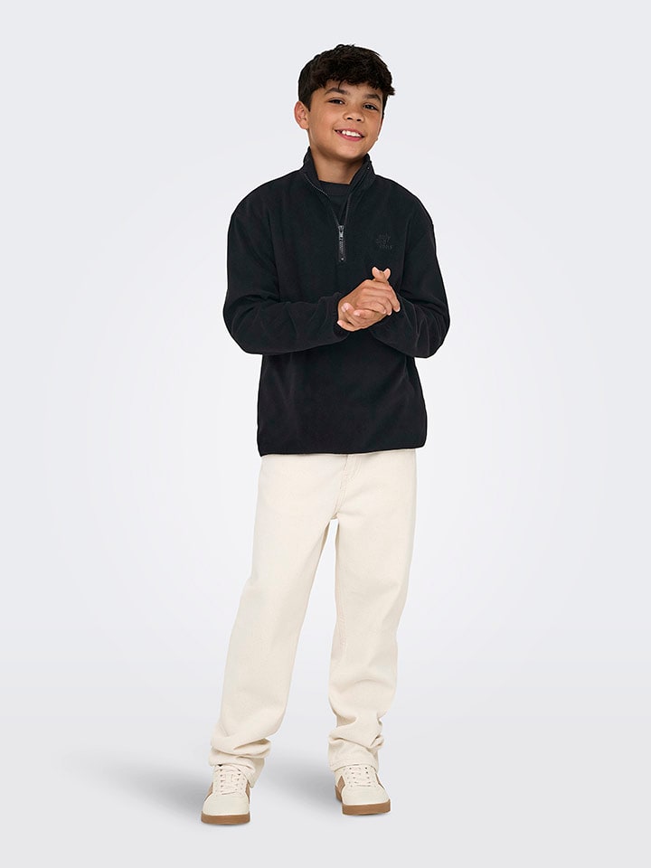 Only&Sons Bluza polarowa "Jens" w kolorze czarnym rozmiar: 146/152