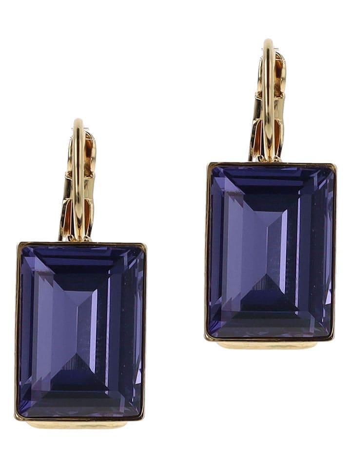 Otazu Pozłacane kolczyki z kryształami Swarovski rozmiar: onesize