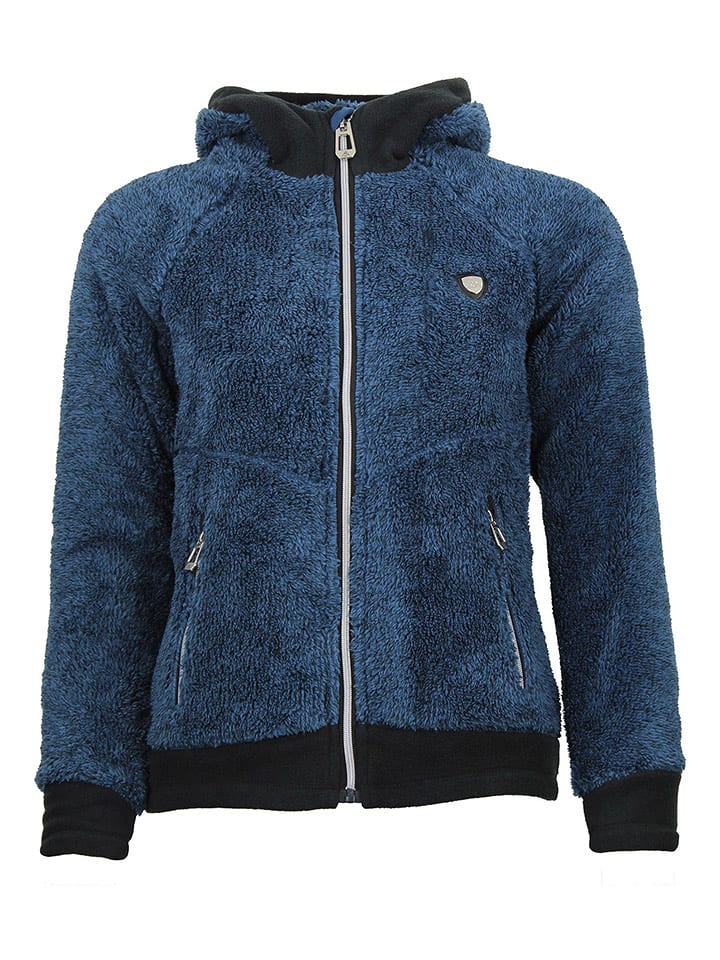 Peak Mountain Kurtka polarowa "Almi" w kolorze granatowym rozmiar: S