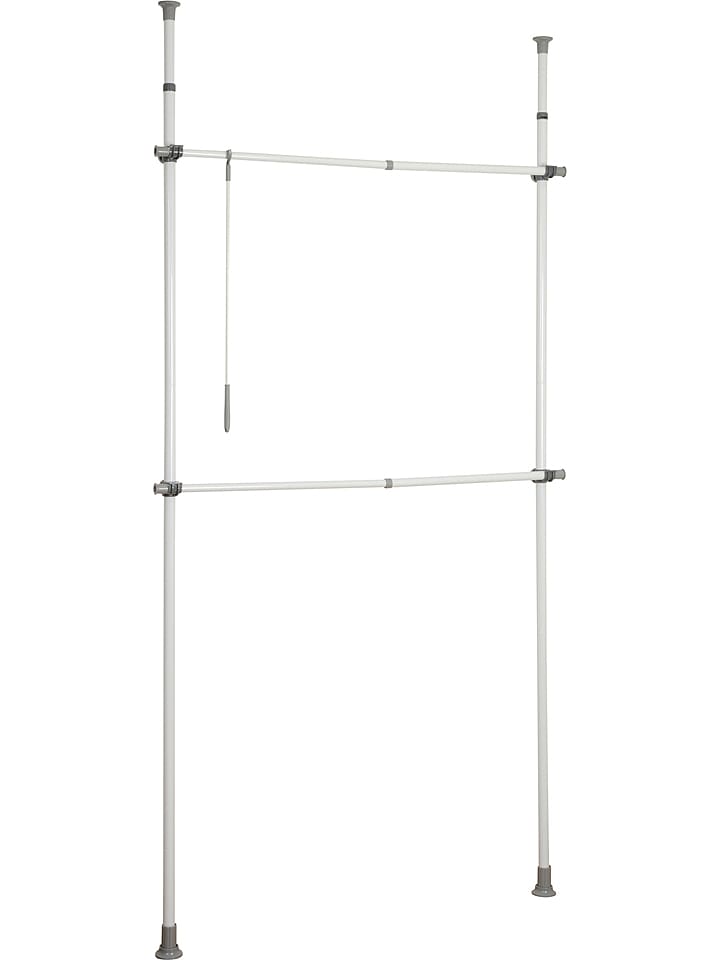 Wenko Teleskopowy wieszak "Herkules" w kolorze srebrnym rozmiar: onesize