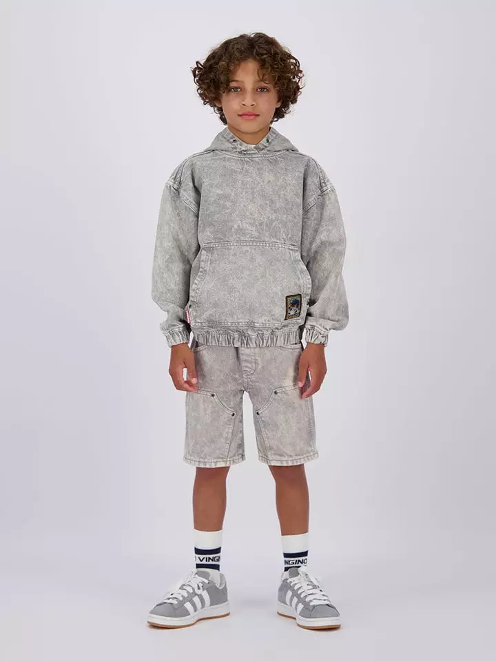 Vingino Szorty dżinsowe w kolorze szarym rozmiar: 146