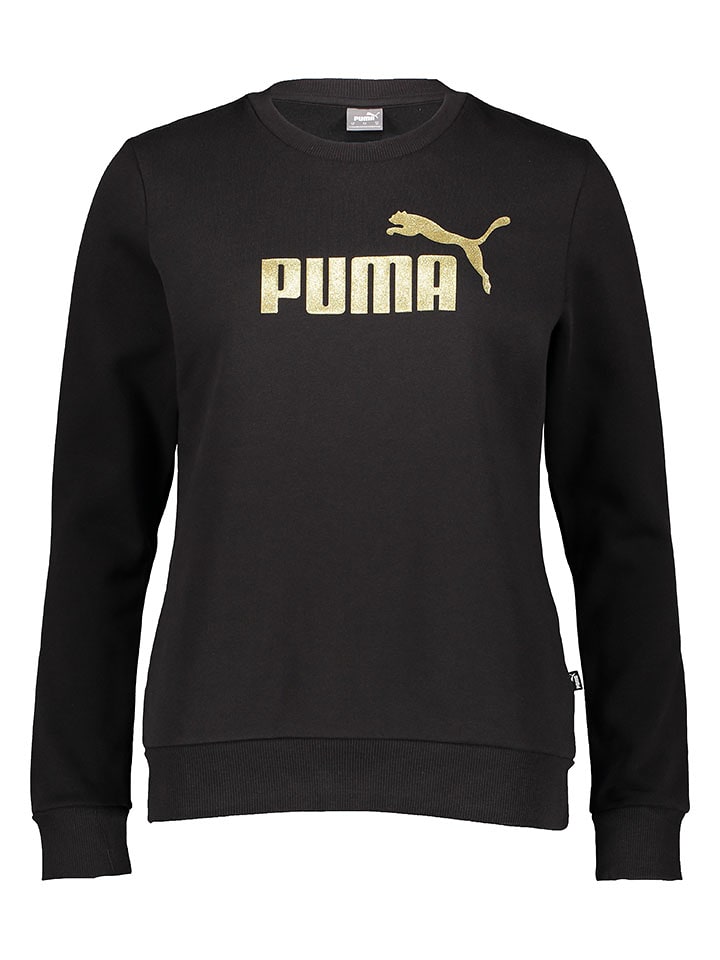 Puma Bluza "Essentials+" w kolorze czarnym rozmiar: L