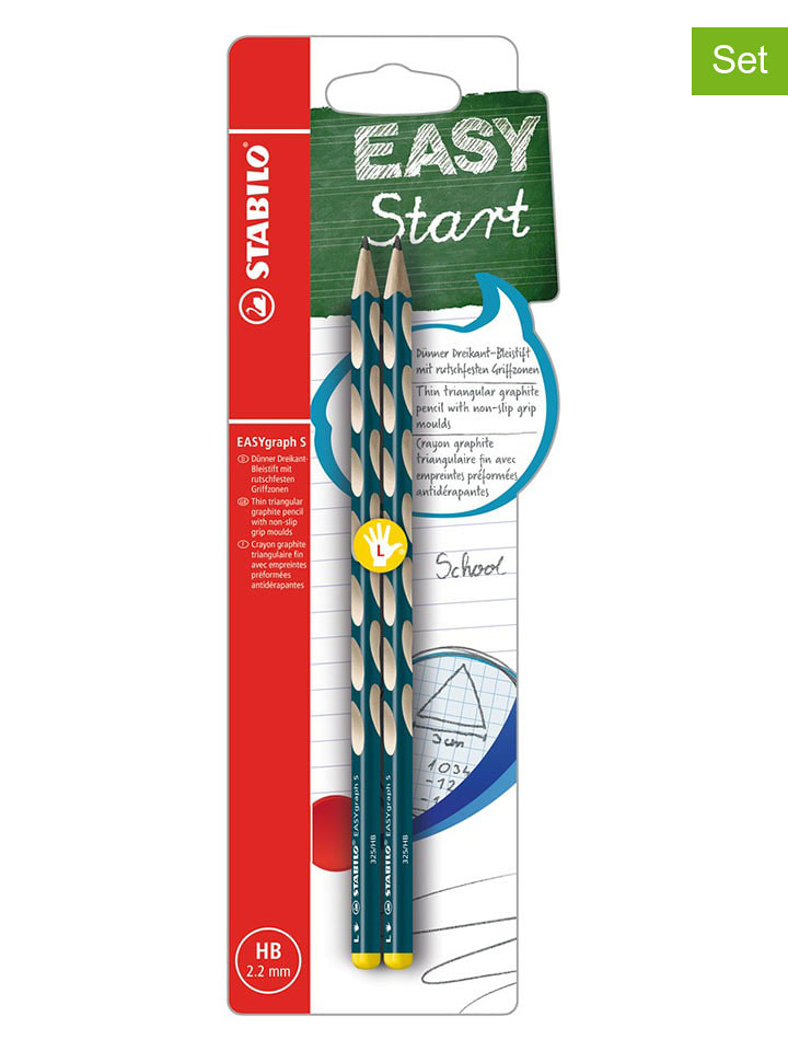 STABILO Ołówki (4 szt.) "STABILO EASYgraph S" dla leworęcznych rozmiar: onesize