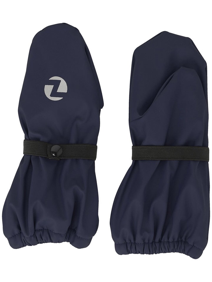 Zigzag Rękawiczki przeciwdeszczowe "Amaze" w kolorze granatowym rozmiar: 116/122