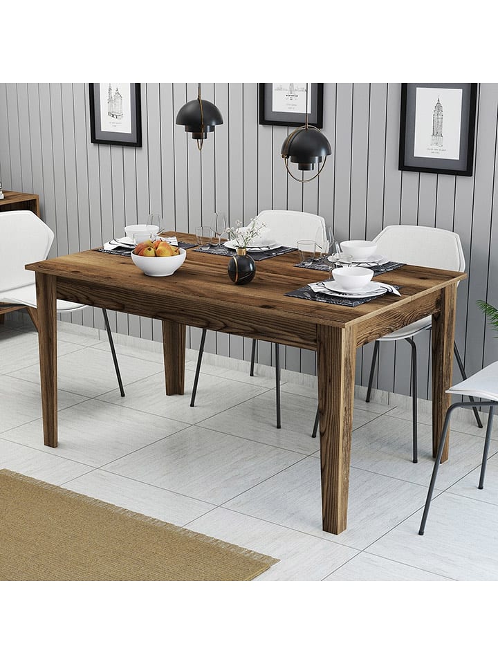 Scandinavia Concept Stół "Milan" w kolorze brązowym - 145 x 75 x 88 cm rozmiar: onesize