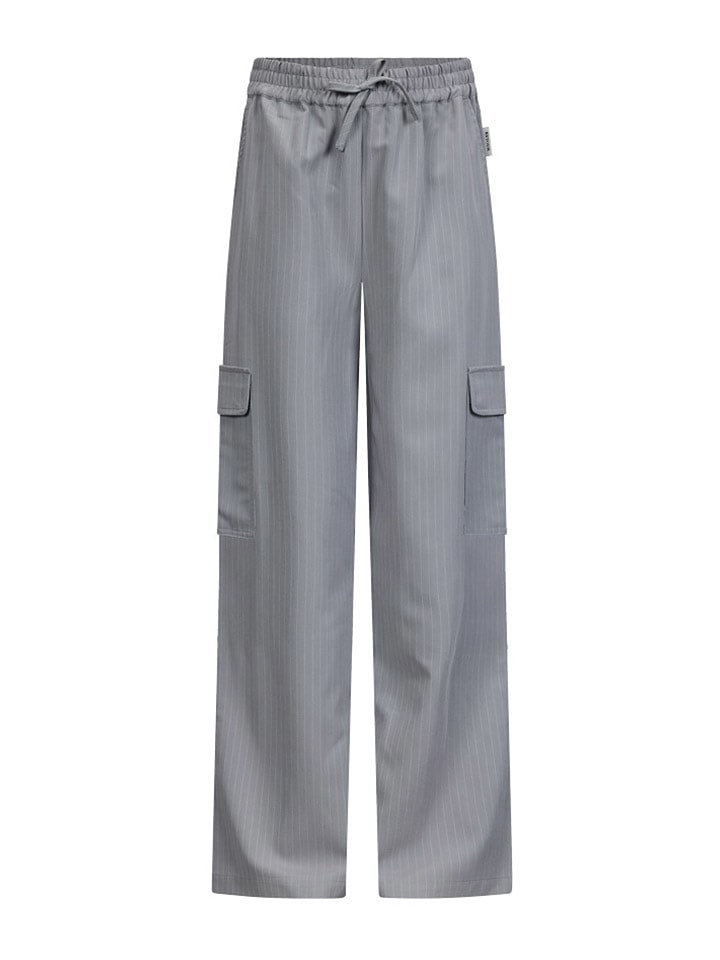 Retour Spodnie "Lia" w kolorze szarym rozmiar: 122/128