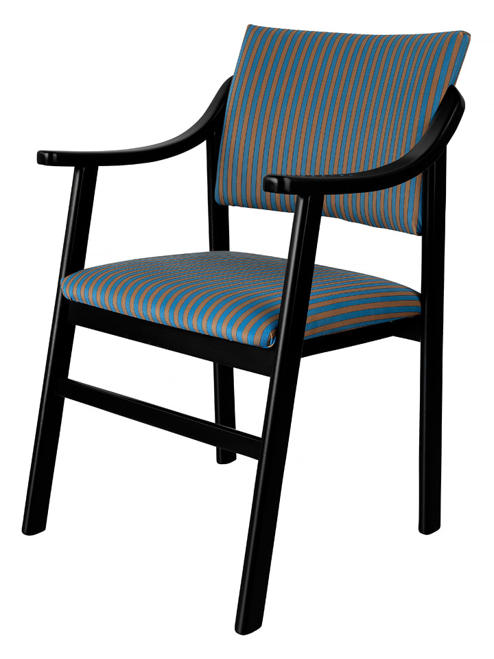 Madre Selva Krzesło "Silla" w kolorze niebiesko-jasnobrązowym - 43 x 84 x 52 cm rozmiar: onesize