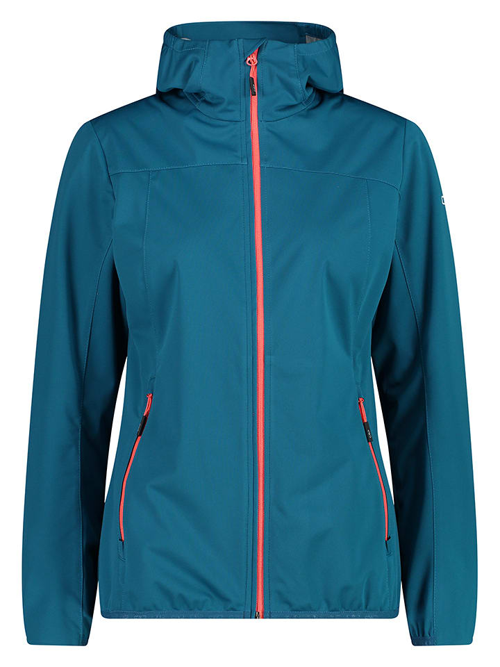 CMP Kurtka softshellowa w kolorze morskim rozmiar: 44