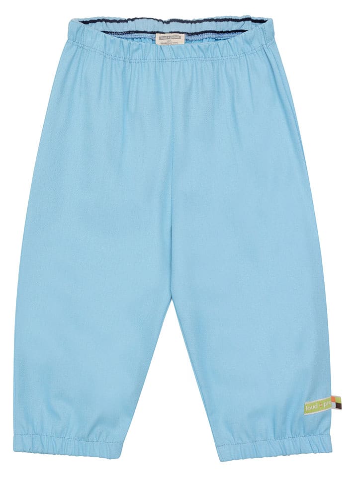 loud + proud Spodnie w kolorze błękitnym rozmiar: 98/104