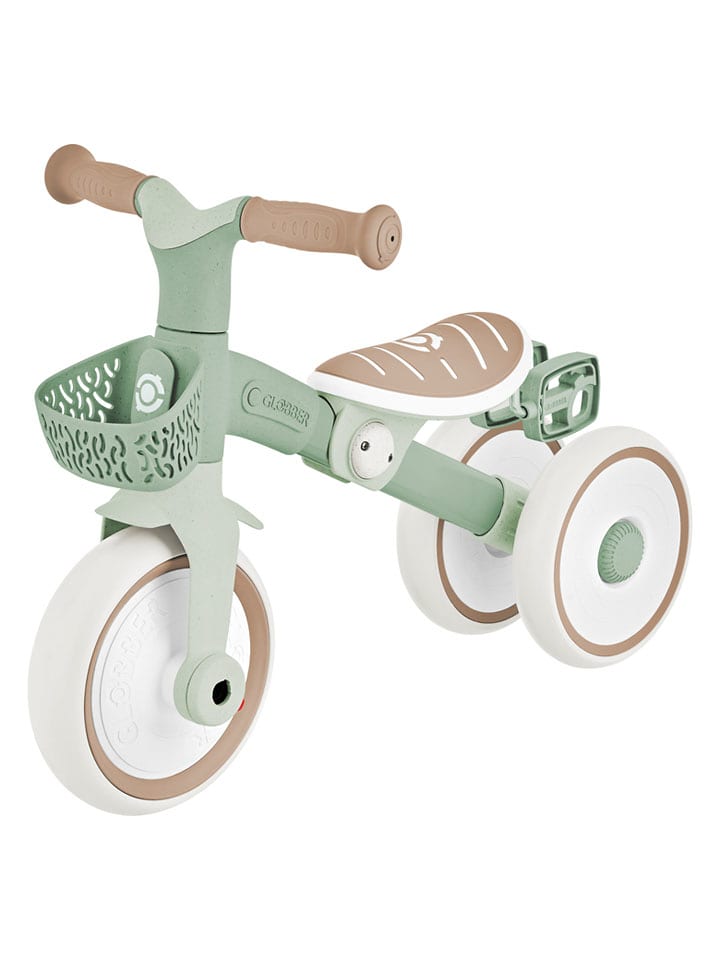 GLOBBER Rowerek trójkołowy 2w1 "Learning Trike" w kolorze zielonym - 12 m+ rozmiar: onesize