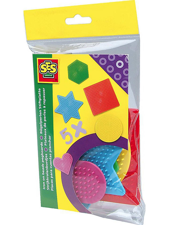 SES Płytki do prasowanek (5 szt.) w różnych kolorach - 5+ rozmiar: onesize