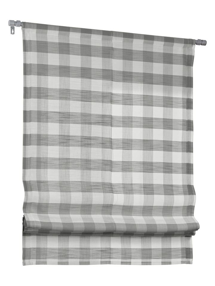 heine home Roleta rzymska w kolorze szaro-beżowym rozmiar: 140x80 cm