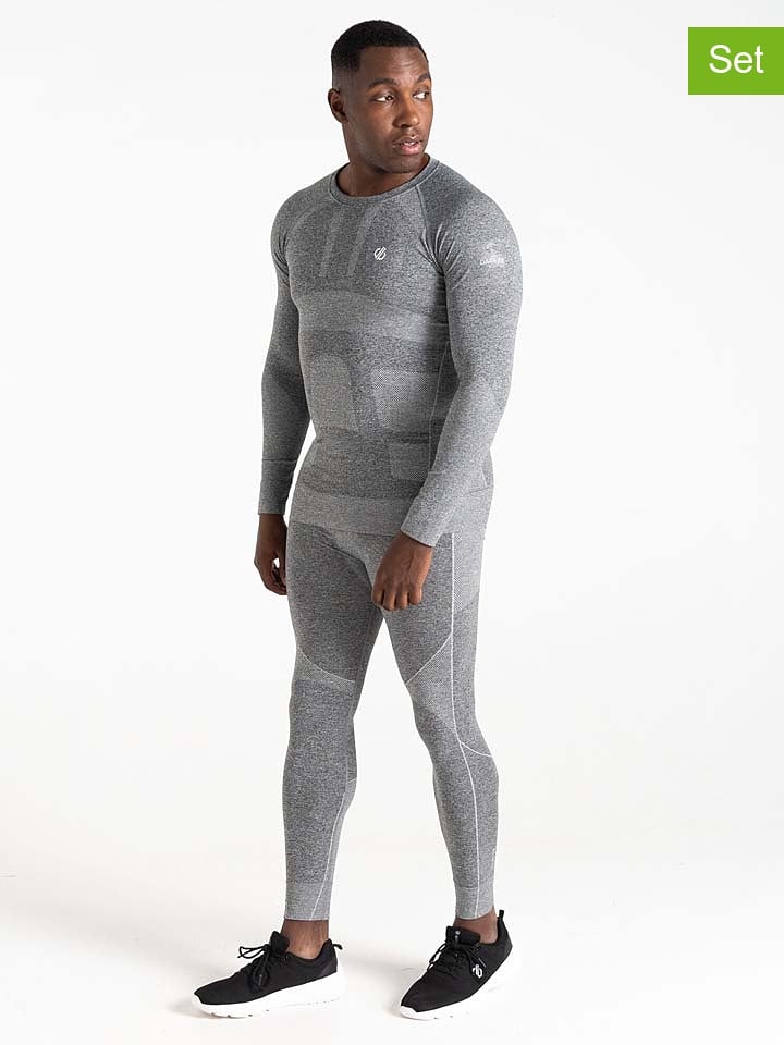 Dare 2b 2-częściowy zestaw funkcyjny "In The Zone III" w kolorze szarym rozmiar: L