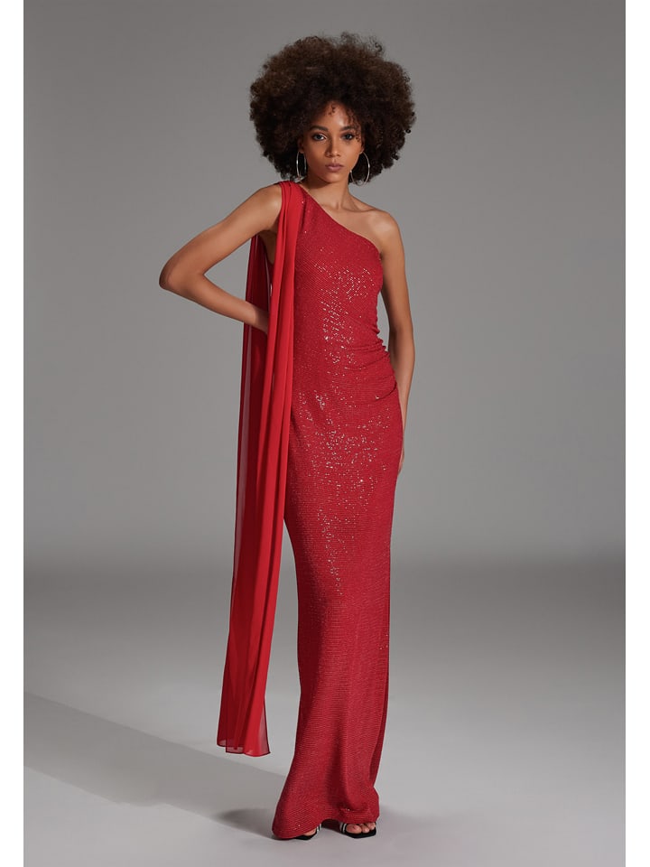 SWING Sukienka w kolorze czerwonym rozmiar: 44