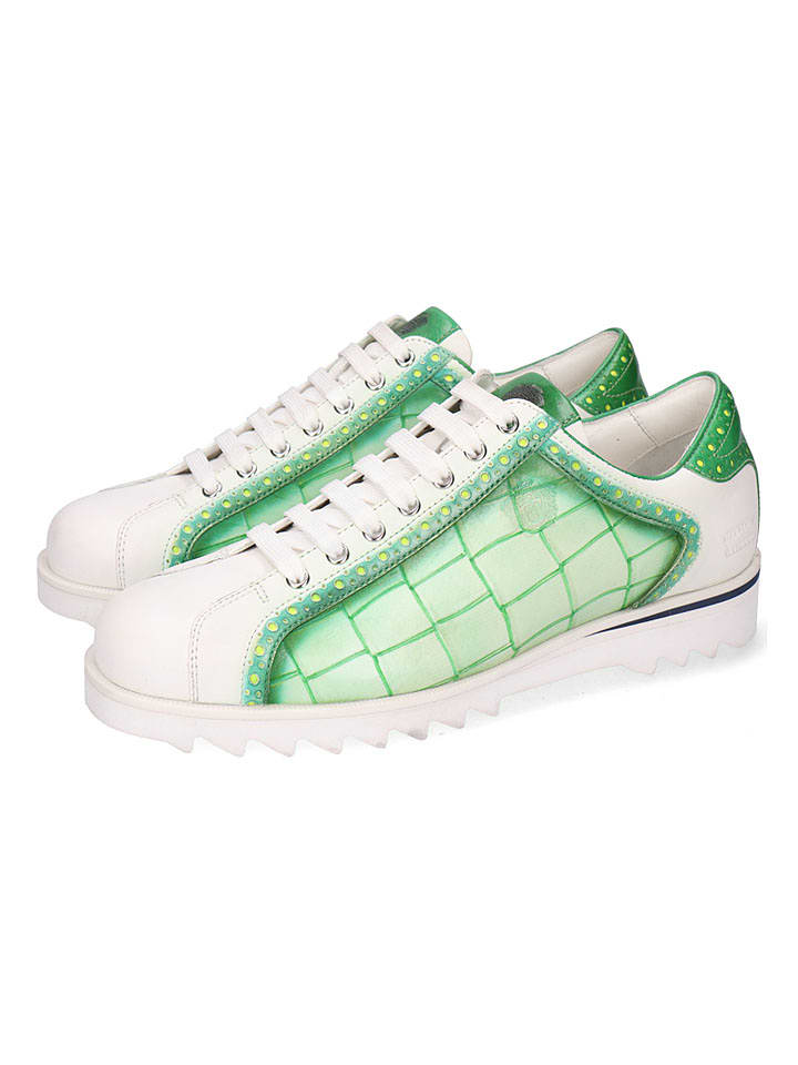 MELVIN & HAMILTON Skórzane sneakersy "Hadrian 7" w kolorze kremowym rozmiar: 41