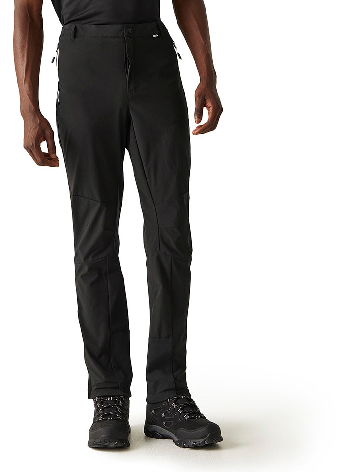 Regatta Spodnie funkcyjne "Mountain III" w kolorze czarnym rozmiar: 52