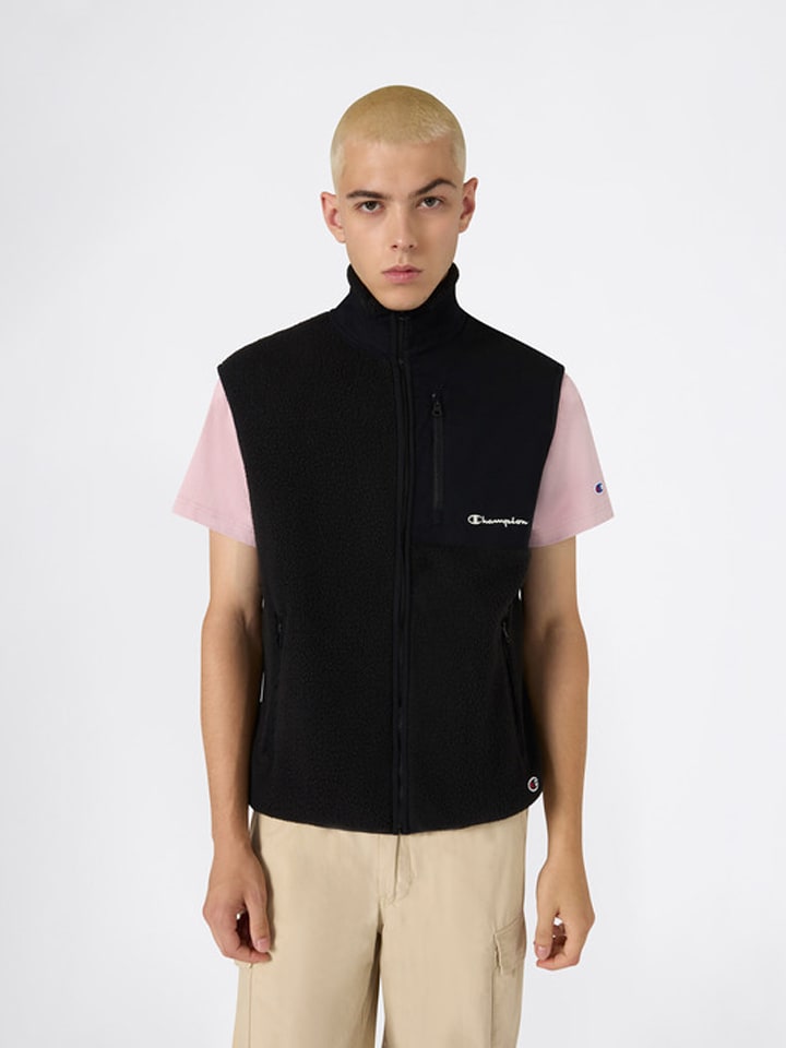 Champion Kamizelka polarowa w kolorze czarnym rozmiar: M