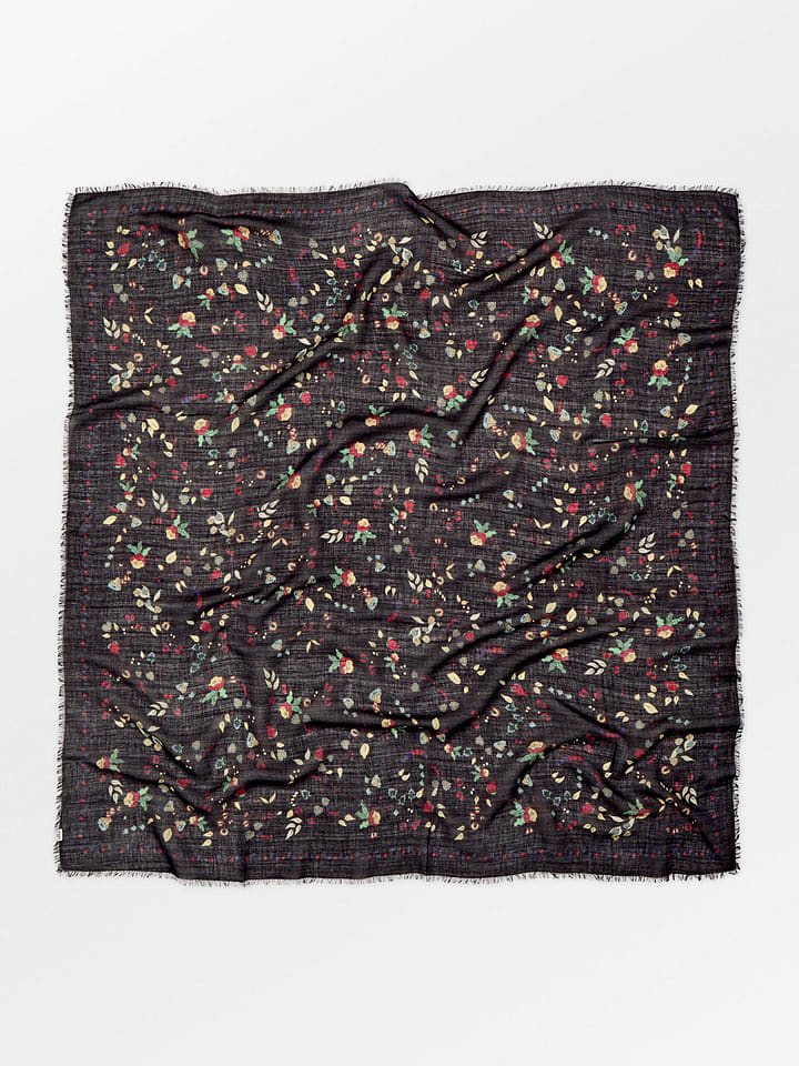 Becksöndergaard Chusta w kolorze czarnym - 110 x 110 cm rozmiar: onesize