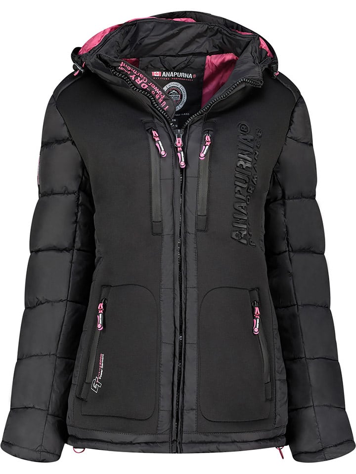 ANAPURNA Kurtka pikowana "Beachana" w kolorze czarnym rozmiar: XXL