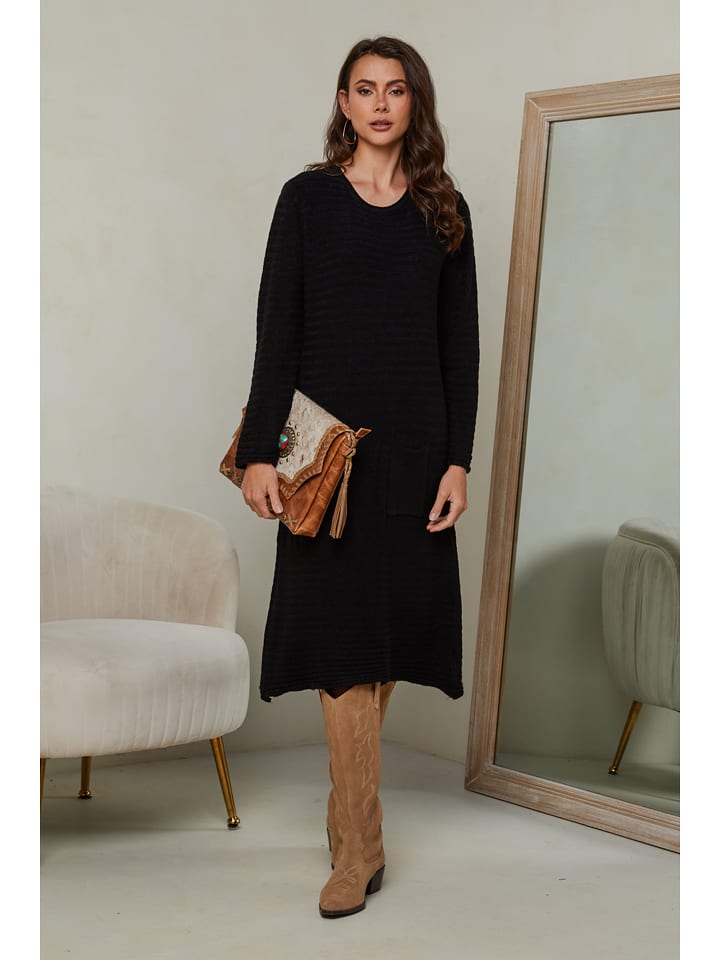 Joséfine Sukienka "Mahony" w kolorze czarnym rozmiar: S