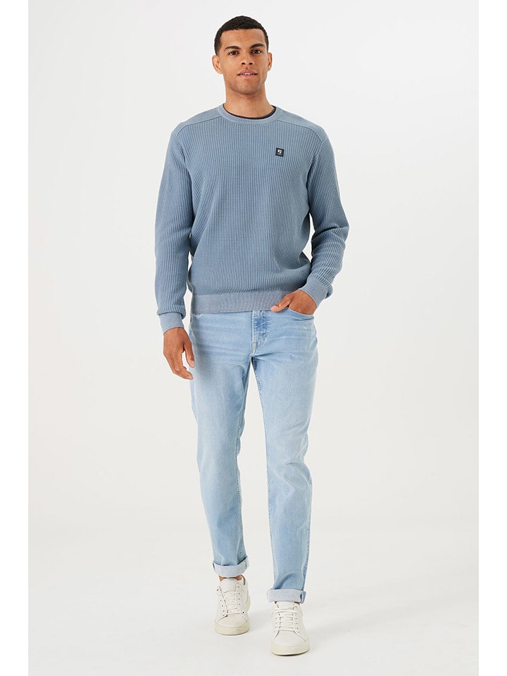 Garcia Sweter w kolorze błękitnym rozmiar: L