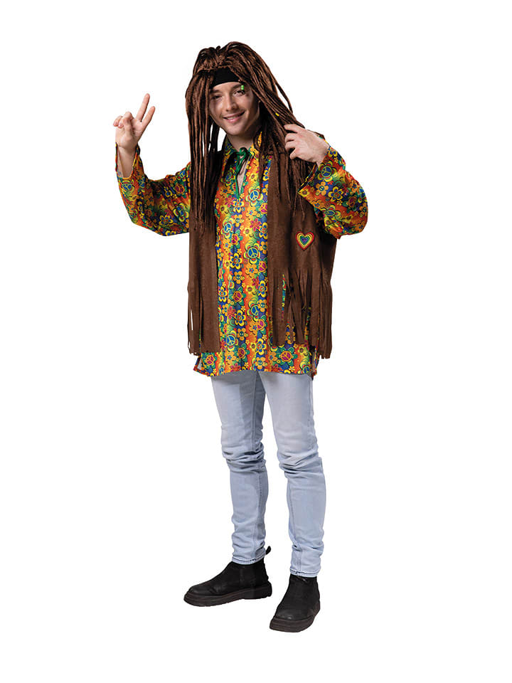 Party x People 3-częściowy kostium "Bob" w kolorze brązowym rozmiar: 58