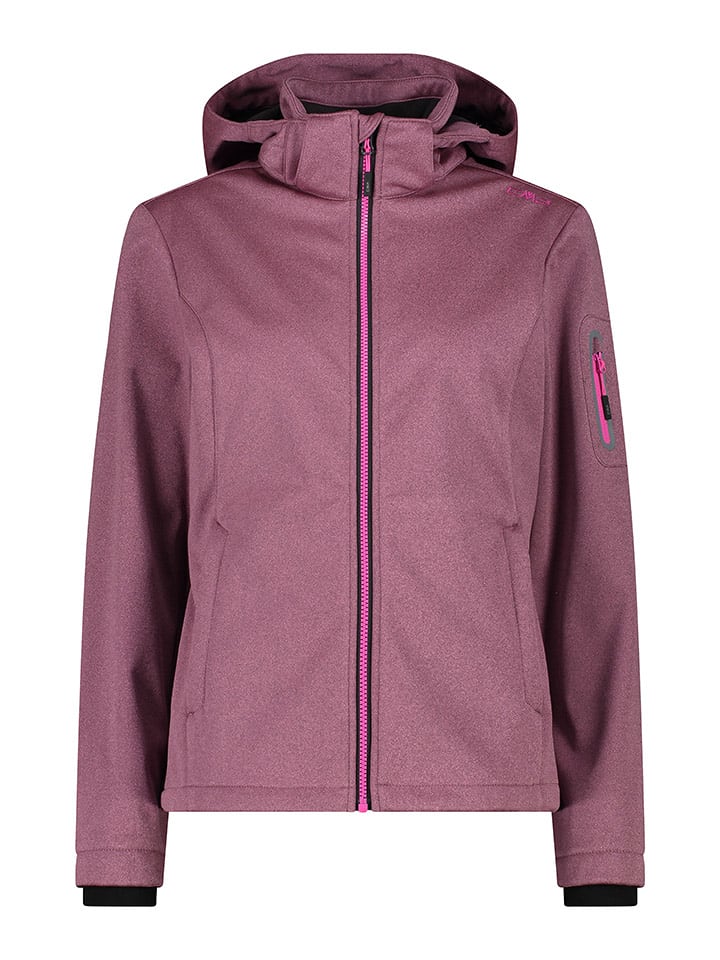 CMP Kurtka softshellowa w kolorze szaroróżowym rozmiar: 38