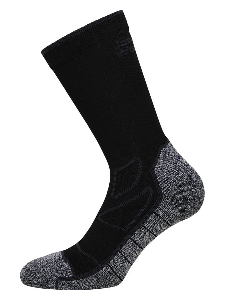 Jack Wolfskin Skarpety funkcyjne "Vojo" w kolorze czarnym rozmiar: 35-37